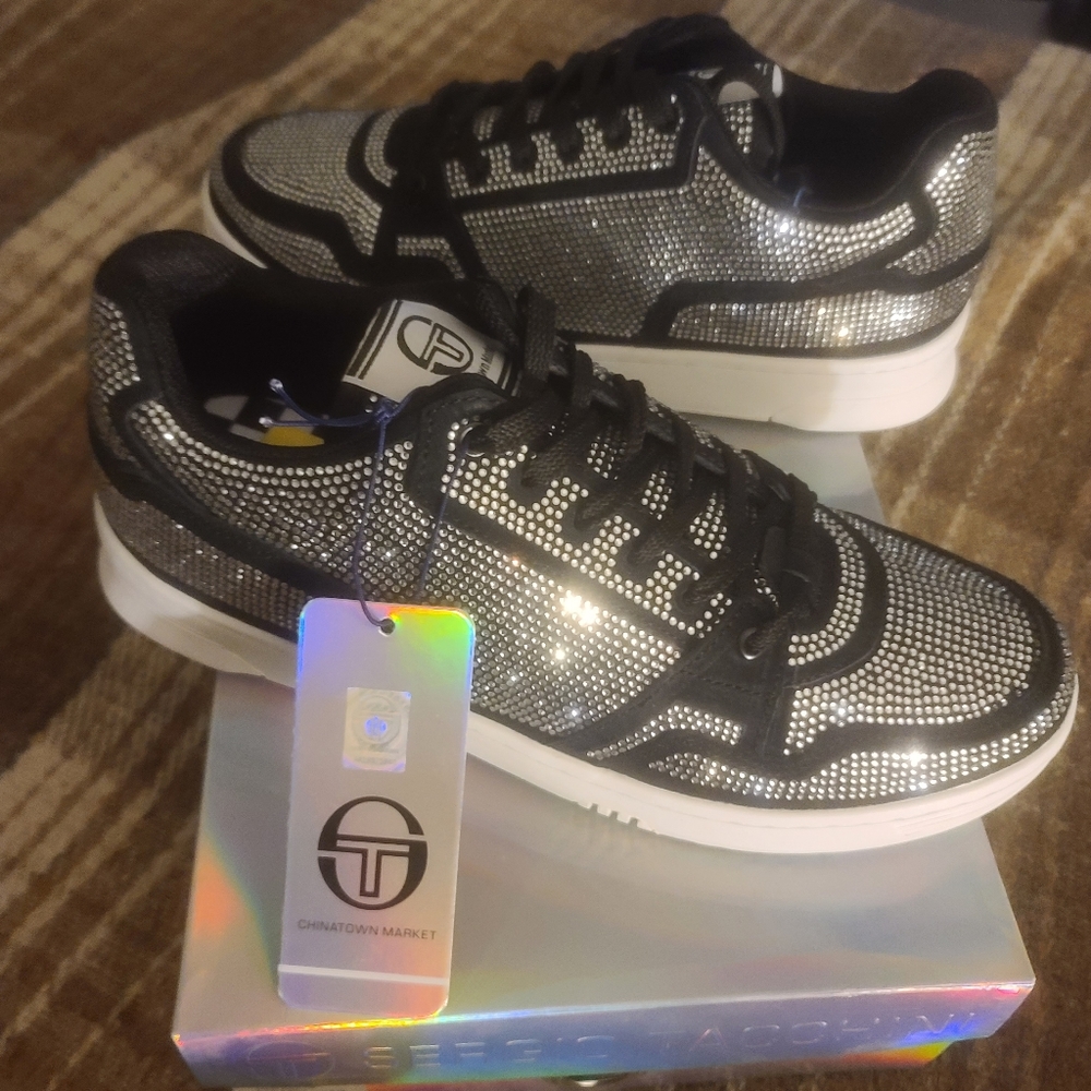 Sergio Tacchini Prime Shot CM Diamond Black Sneaker Shoe